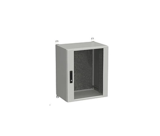 Vonkajšia nástenná skriňa Solarix LC-20 15U 600x500 mm, sklenené dvere, LC-20-15U-65-12-G