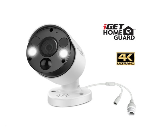 iGET HOMEGUARD HGNVK936CAM - Kamera UltraHD 4K, IR LED, vonkajšia, detektor pohybu