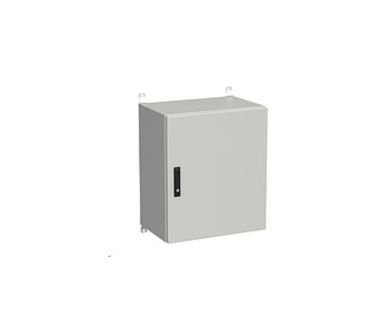 Nástenná vonkajšia skriňa Solarix LC-20 15U 600x600 mm, kovové dvere, LC-20-15U-66-22-G