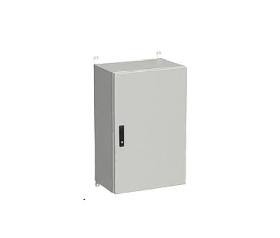 Nástenná vonkajšia skriňa Solarix LC-20 21U 600x300 mm, kovové dvere, LC-20-21U-63-22-G