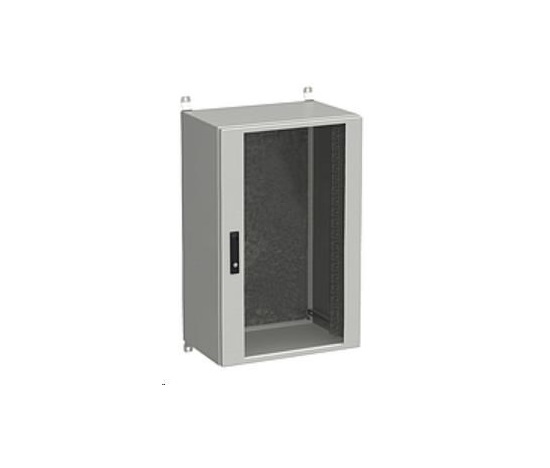 Nástenná vonkajšia skriňa Solarix LC-20 21U 600x300 mm, sklenené dvere, LC-20-21U-63-12-G