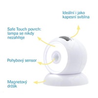 Mediashop Handy Lux Light Ball LED, 120 lm, Bílá