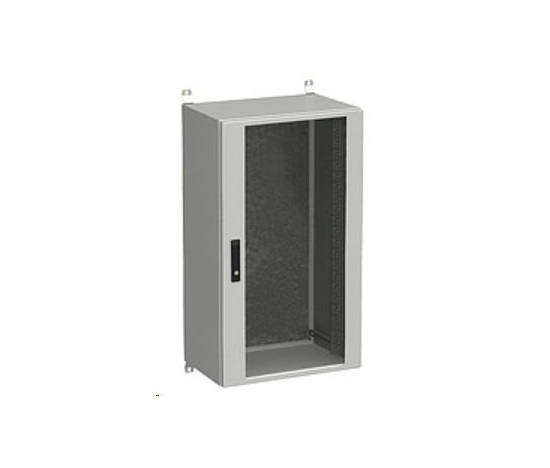 Vonkajšia nástenná skriňa Solarix LC-20 24U 600x300 mm, sklenené dvere, LC-20-24U-63-12-G