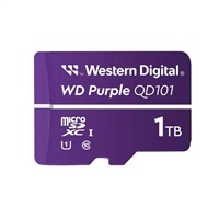WD MicroSDXC karta 1TB Purple WDD100T1P0C Class 10 (R:100/W:60 MB/s)