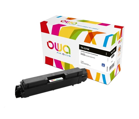 Toner ARMOR pre Kyocera ECOSYS M6230, M6630, P6230 (TK5270K), čierny/čierny, 8000 str