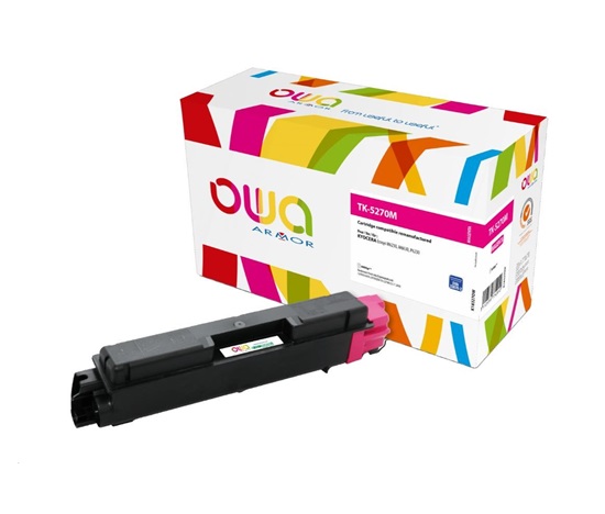 Toner ARMOR pre Kyocera ECOSYS M6230, M6630, P6230 (TK5270M), červená/pagenta, 6000 str