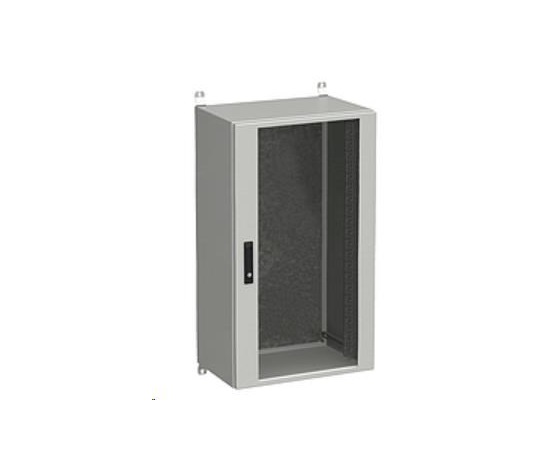 Vonkajšia nástenná skriňa Solarix LC-20 24U 600x400 mm, sklenené dvere, LC-20-24U-64-12-G