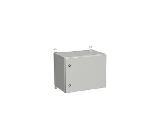 Nástenná vonkajšia skriňa Solarix LC-20 9U 600x400 mm, kovové dvere, LC-20-9U-64-21-G