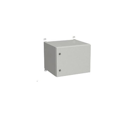 Vonkajšia nástenná skriňa Solarix LC-20 9U 600x500 mm, kovové dvere, LC-20-9U-65-21-G
