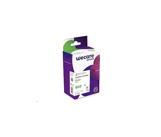 WECARE ARMOR kazeta pre Epson Expression Home XP-2100, 2105, WF2810 (C13T03A640), CMYK, 12ml/3x11ml