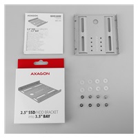 AXAGON RHD-125S, kovový rám pre 1x 2.5" HDD/SSD do 3.pozícia 5", sivá