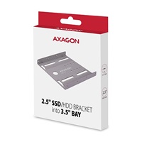 AXAGON RHD-125S, kovový rám pre 1x 2.5" HDD/SSD do 3.pozícia 5", sivá