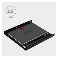 AXAGON RHD-125B, kovový rám pre 1x 2.5" HDD/SSD do 3.pozícia 5", čierna