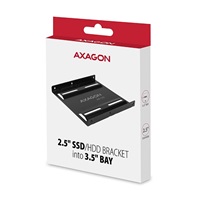 AXAGON RHD-125B, kovový rám pre 1x 2.5" HDD/SSD do 3.pozícia 5", čierna
