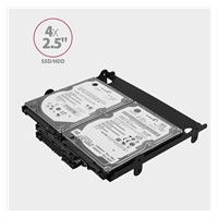 AXAGON RHD-435, kovový rám pre 4x 2.5" alebo 2x 2.5" HDD/SSD a 1x 3.5" HDD na 5.25" pozícia