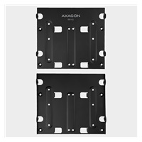 AXAGON RHD-435, kovový rám pre 4x 2.5" alebo 2x 2.5" HDD/SSD a 1x 3.5" HDD na 5.25" pozícia