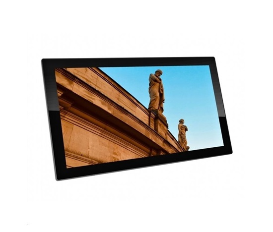 Braun LCD fotorám DigiFRAME 1901 (18,5", 1366x768px, 16:9 IPS, FullHD, AV/HDMI, 8GB)