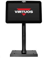 Virtuos 10,1" LCD farebný zákaznícky monitor SD1010R, USB, čierny