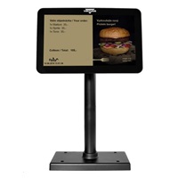 Virtuos 10,1" LCD farebný zákaznícky monitor SD1010R, USB, čierny