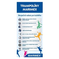 Marimex Standard trampolína 305 cm + vnitřní ochranná síť + schůdky ZDARMA