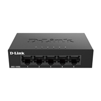 D-Link DGS-105GL 5-portový gigabitový stolný prepínač s kovovým puzdrom