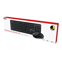 TRUST set klávesnica + myš ODY, bezdrôtový, USB, US