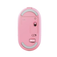 TRUST myš PUCK, bezdrôtová, USB, ružová