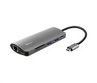 Adaptér TRUST DALYX, 7 v 1, USB-C