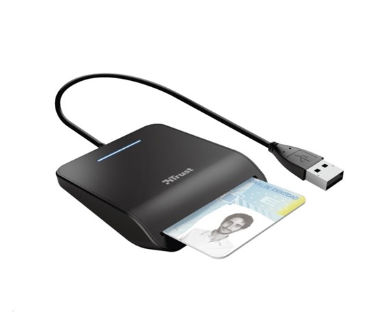 Čítačka kariet TRUST PRIMO (DNI, smartcard), externá, USB, 100 cm