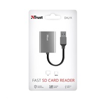 Čítačka pamäťových kariet TRUST DALYX Rýchla, externá, USB 3.2, 8cm