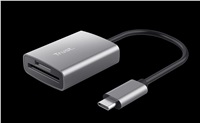 Čítačka pamäťových kariet TRUST DALYX Fast, externá, USB-C, 8 cm