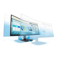 HP LCD P34hc 34" širokouhlý VA (3440x1440, 5ms, 250nits, 3500:1,DP, HDMI, USB-C(DP, 65W out),USB 3.2 4x, 3w Repro