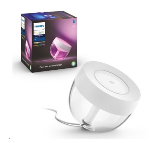 PHILIPS COL Iris Stolní svítidlo Hue White and color ambiance, bílá