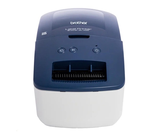 Tlačiareň štítkov BROTHER QL-600B - 62mm, 71mms, termálna, USB, SOHO tlačiareň štítkov