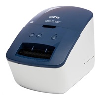 Tlačiareň štítkov BROTHER QL-600B - 62mm, 71mms, termálna, USB, SOHO tlačiareň štítkov