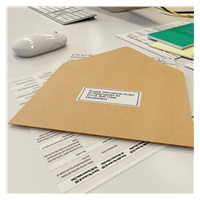 Tlačiareň štítkov BROTHER QL-600B - 62mm, 71mms, termálna, USB, SOHO tlačiareň štítkov