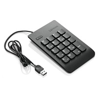 LENOVO klávesnice drátová USB Numeric Keypad Gen II, černá