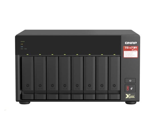 QNAP TS-873A-8G (4C/RyzenV1500B/2,2GHz/8GBRAM/8xSATA/2xM.2/2x2,5GbE/4xUSB3.2/2xPCIe)