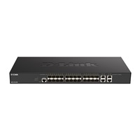 D-Link DXS-1210-28S Inteligentný spravovaný 10G prepínač 24x 10G SFP+ portov, 4x 10GBase-T porty