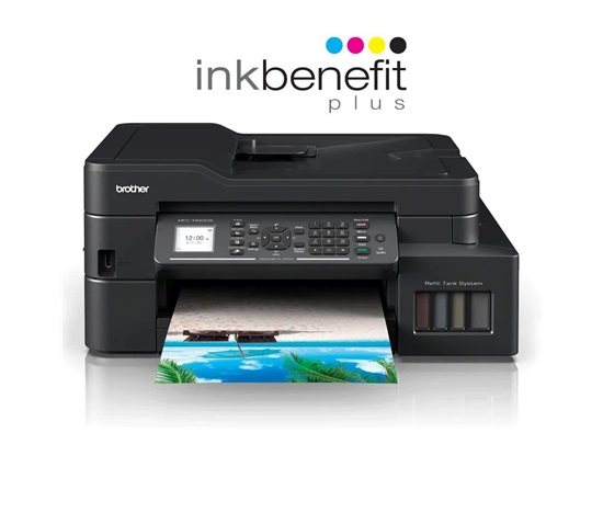 BROTHER multifunkce inkoustová MFC-T920DW - A4 128MB 1200x6000 17ppm 150/20 USB 2.0 WIFI LAN - DUPLEX - INKTANK