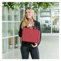 DICOTA Eco Slim Case BASE 13-14.1 Červená