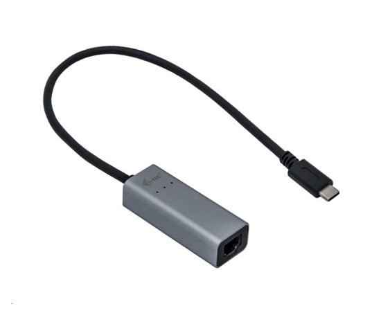 iTec USB-C Metal 2.5Gbps ethernetový adaptér