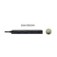 iTec USB-C rozbočovač kovový 4-portový