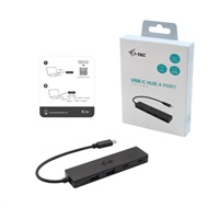 iTec USB-C rozbočovač kovový 4-portový