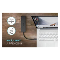 iTec USB-C rozbočovač kovový 4-portový