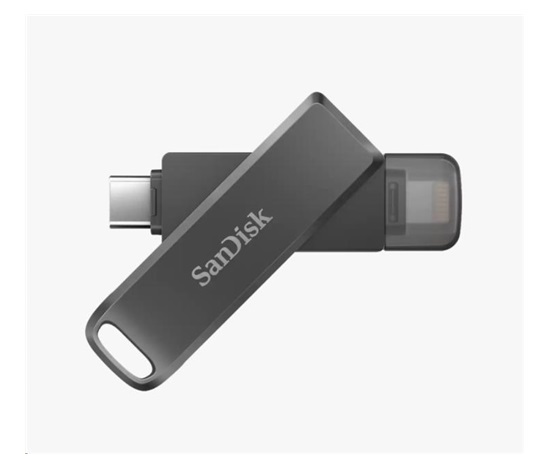 SanDisk Flash disk 128 GB iXpand Luxe, USB-C + Lightning