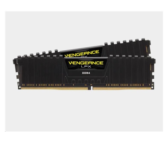 CORSAIR DDR4 16GB (Kit 2x8GB) Vengeance LPX DIMM 3600MHz CL18 čierna