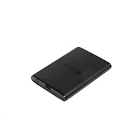 TRANSCEND Externý SSD disk ESD270C 1 TB, prenosný, USB 3.1 Gen.2, typ C a A, dva káble 520/460 MB/s, čierna