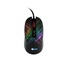Herná myš C-TECH Dusk, pre príležitostné hranie, 3200 DPI, RGB podsvietenie, USB