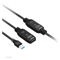 Kábel USB Club3D 3.2 Kábel aktívneho opakovača Gen1 M/F 28AWG, 10 m